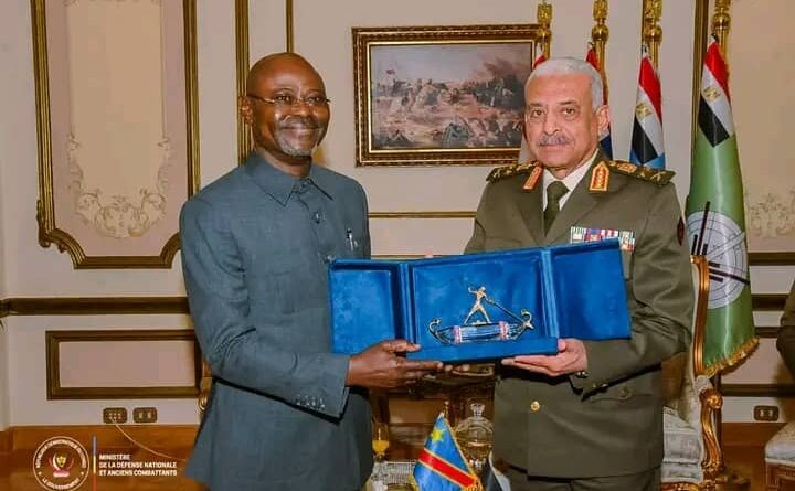 Kinshasa et Le Caire renforcent leur coopération militaire