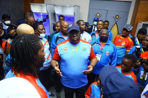 Voici les motivations de Félix Tshisekedi aux Léopards avant le choc contre la Jamaïque