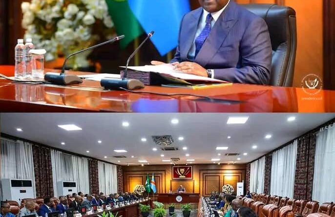 RDC : le Président Félix Tshisekedi préside la 82ᵉ réunion du Conseil des ministres à Kinshasa