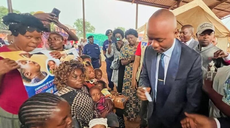 Haut-Uele : lancement officiel de la campagne de vaccination contre la poliomyélite