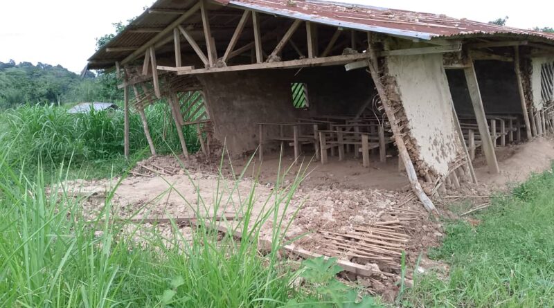 Irumu : un bâtiment de l’Institut de Komanda s’effondre en pleine période d’examens
