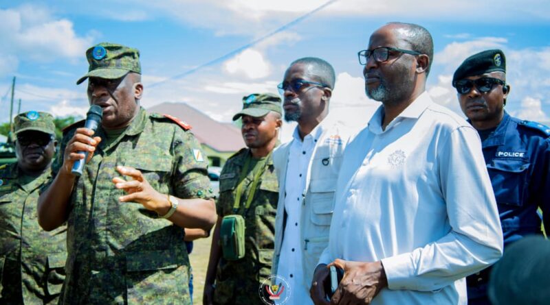 Ituri : le gouverneur militaire renforce la riposte contre Ebola avec de nouveaux moyens logistiques