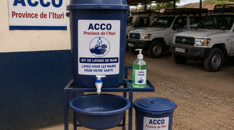 Ebola en Ituri : l’ACCO appelle à l’appui des humanitaires pour renforcer les mesures de prévention
