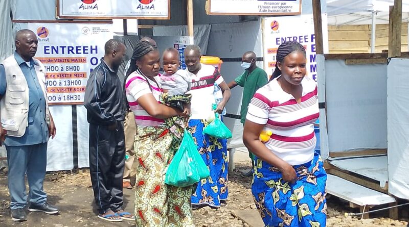 Ituri : Sept survivants d’Ebola, dont un enfant de 15 mois, quittent le centre de traitement et ravivent l’espoir