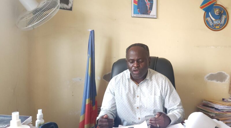 Ituri : le Chef de Division des Mines appelle les acteurs miniers à renforcer les mesures contre Ebola