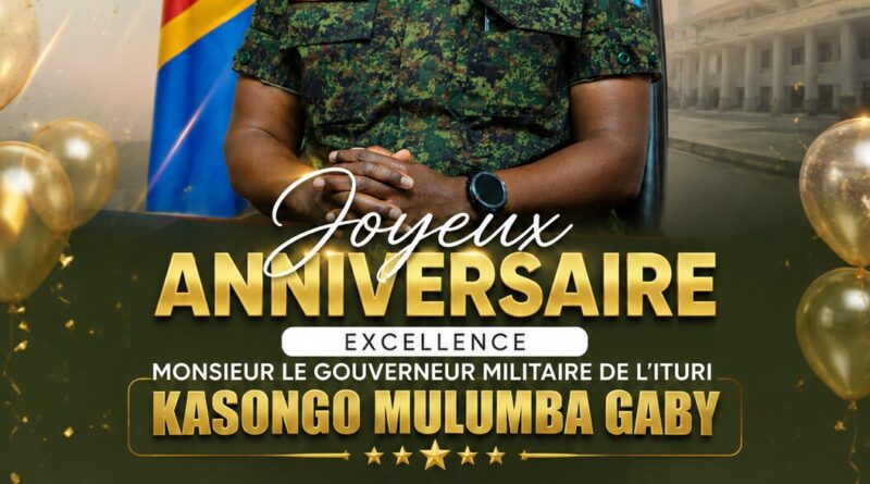 Photo d'anniversaire